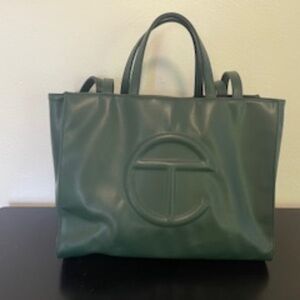 Telfar Olive Green Medium Shopper